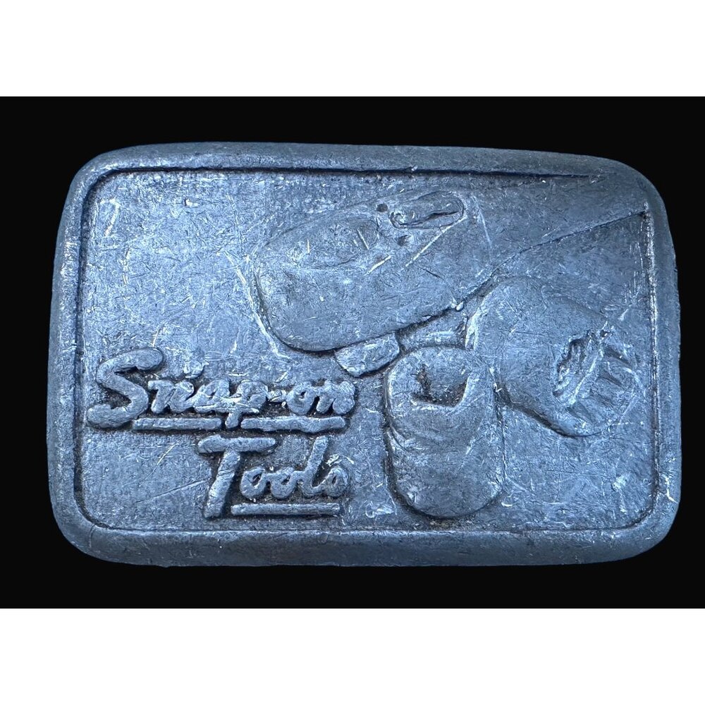 Snap-On Tools Sockets Vintage‎ Metal Belt Buckle